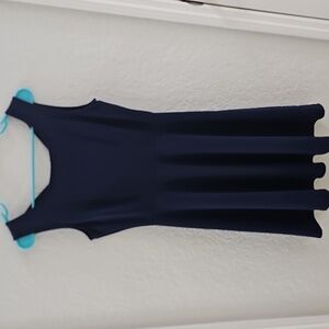 Kaileigh by Stitch Fix navy blue dress